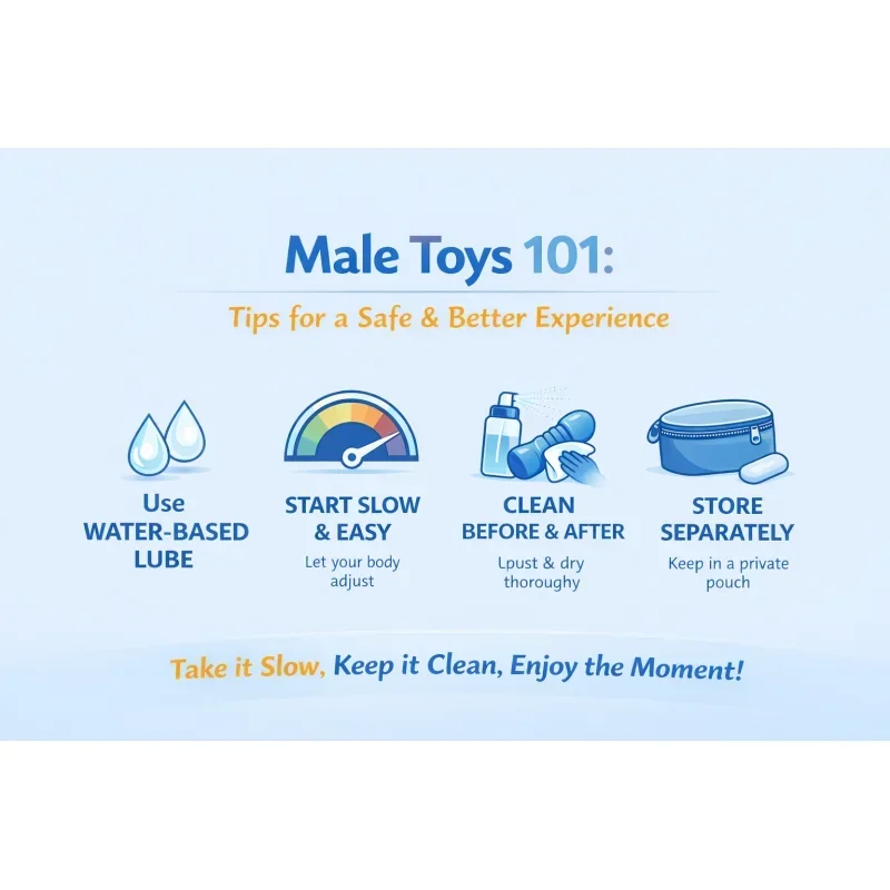 Male Toys 101 - Οδηγός για ανδρικά sex toys