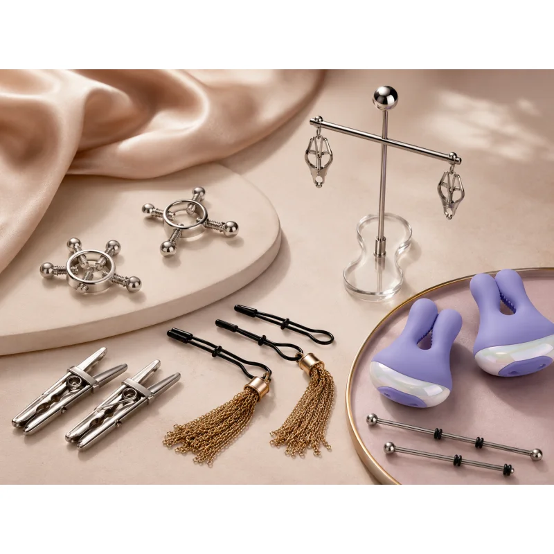 Nipple Clamps and Nipple Stimulators - How to Explore Focused Sensation with Confidence