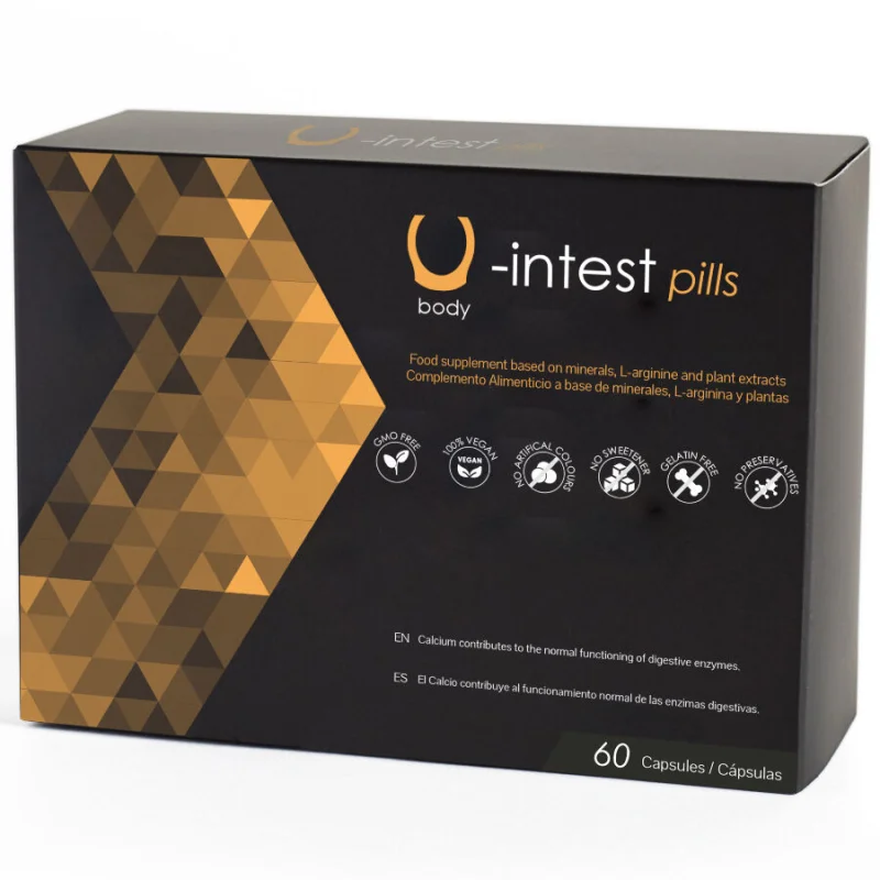 U-intest Capsules - Συμπλήρωμα Διατροφής για Ενήλικες - 30 Κάψουλες