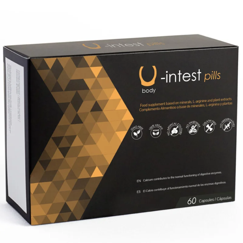 U-intest Capsules - Συμπλήρωμα Διατροφής για Ενήλικες - 30 Κάψουλες product.details.thumbnail 2