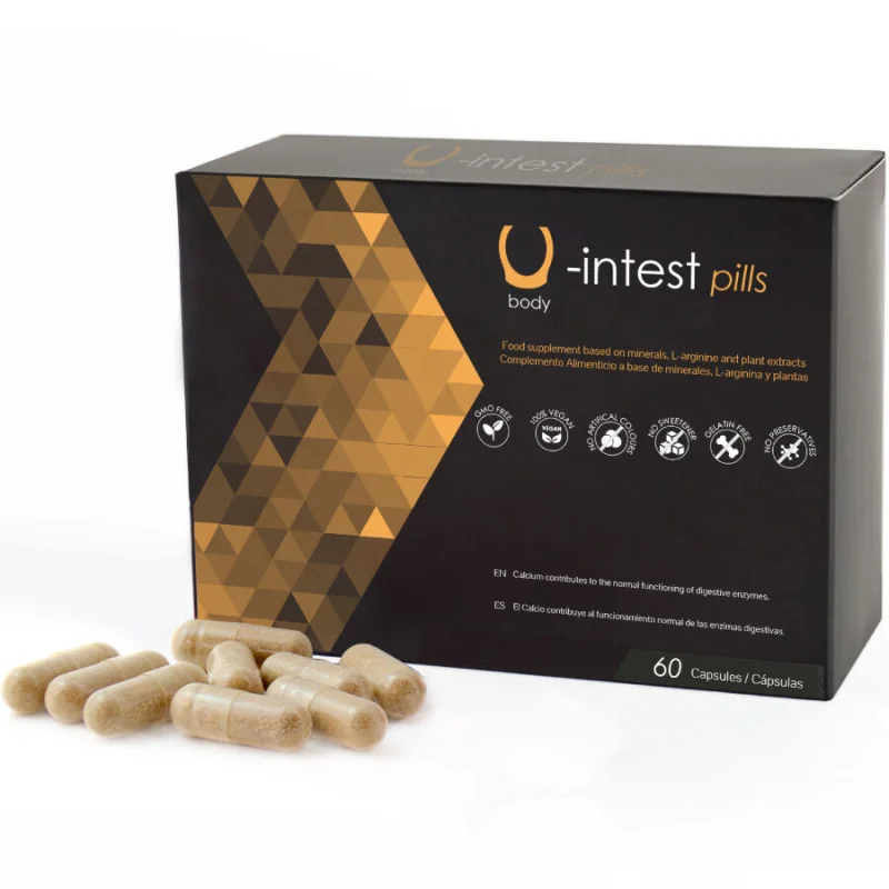 U-intest Capsules - Συμπλήρωμα Διατροφής για Ενήλικες - 30 Κάψουλες
