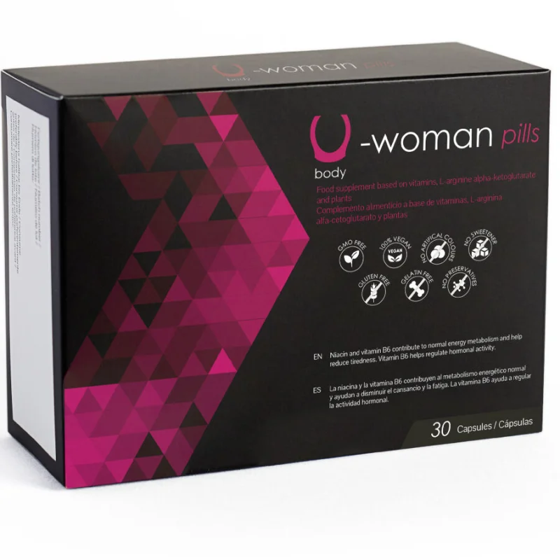 U-woman Capsules - Συμπλήρωμα Διατροφής για Ενήλικες - 30 Κάψουλες