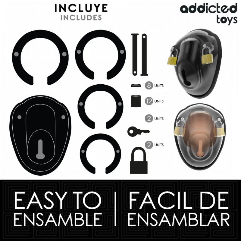 Locked - Penis Restraint Cage - 7.5 Cm product.details.thumbnail 3
