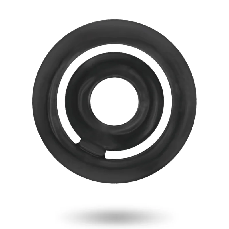 Potenz C-ring - Double Penis Ring - Black product.details.thumbnail 1