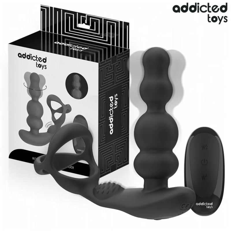 Rotating Prostate Massager With Remote Control