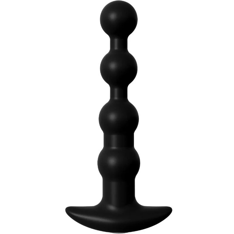 Rechargeable Vibrating Anal Beads - 14 Cm