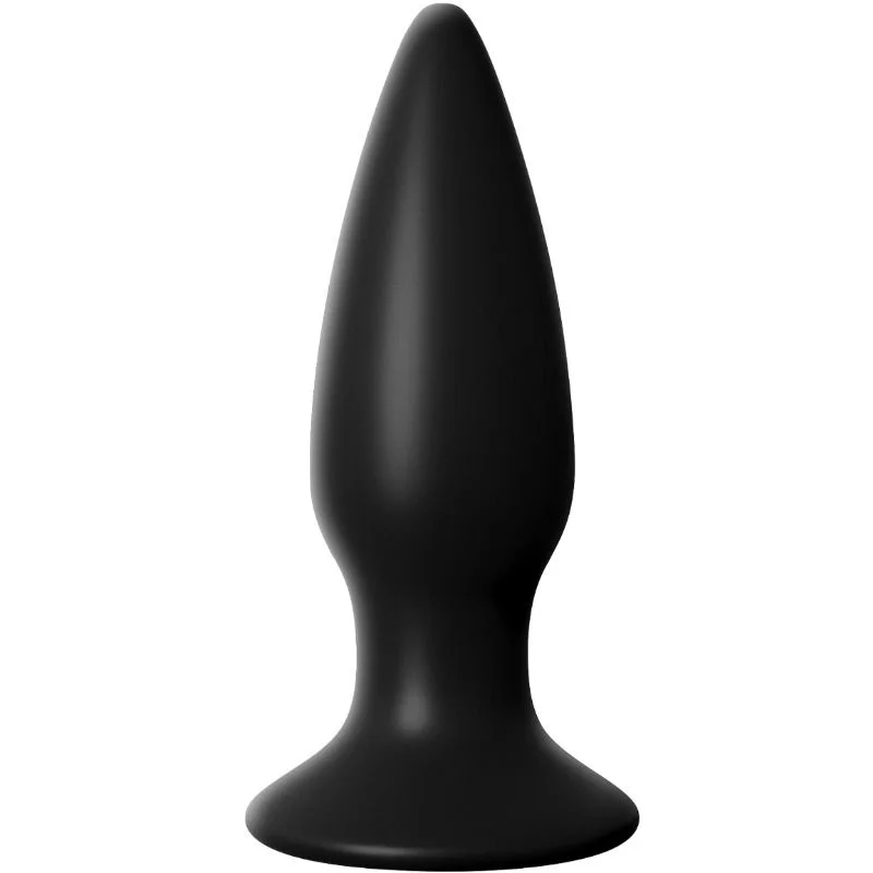 Small Rechargeable Vibrating Anal Plug - 9 Cm
