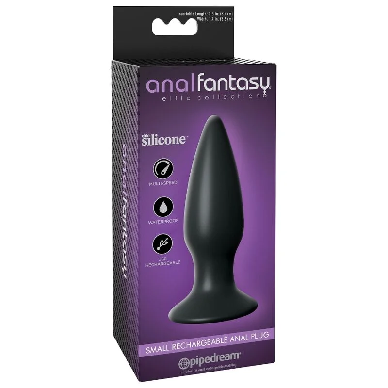 Small Rechargeable Vibrating Anal Plug - 9 Cm product.details.thumbnail 2