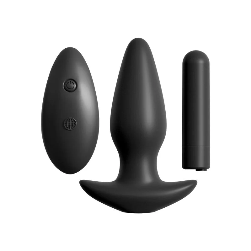 Remote Control Vibrating Anal Plug - 10 Cm