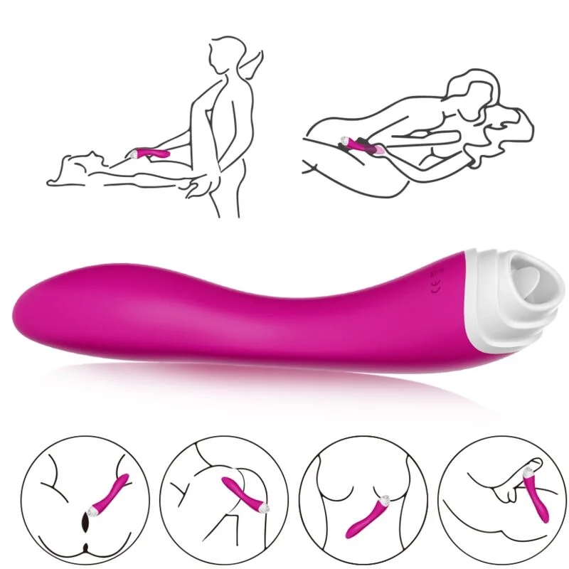 Fairyland - Licking & Vibrating Clitoral Stimulator 19 Cm - Purple product.details.thumbnail 4