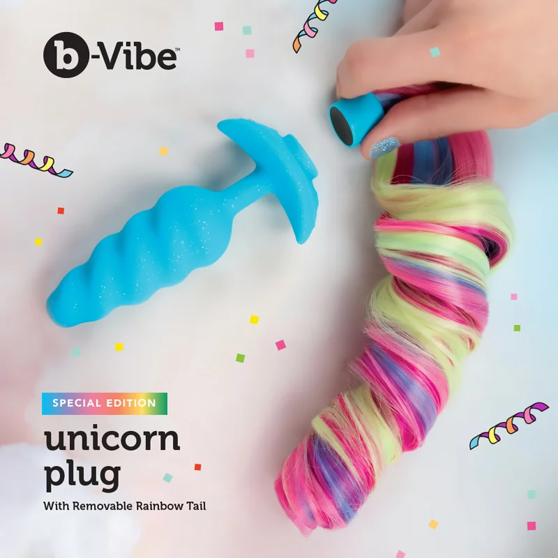 Limited Edition Unicorn Tail - Vibrating Butt Plug product.details.thumbnail 2
