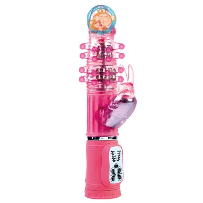 Passion Rock Bunny - Rotating Rabbit Vibrator - Pink
