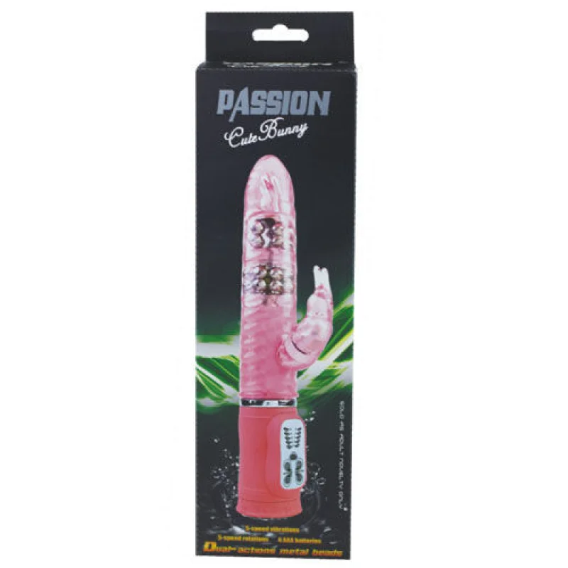 Cute Passion Bunny - Rotating Rabbit Vibrator - Pink product.details.thumbnail 3