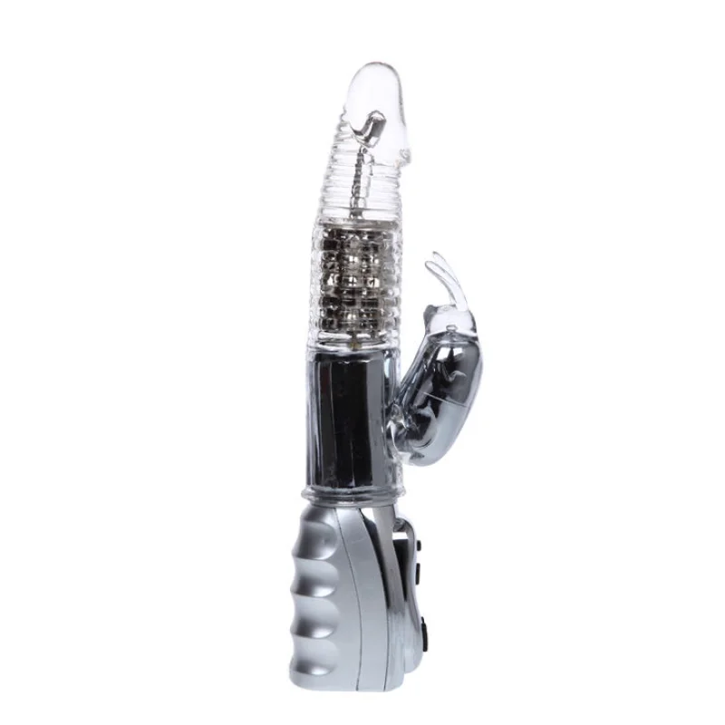 Amour Missile - Rabbit Vibrator With Rotating Metal Beads