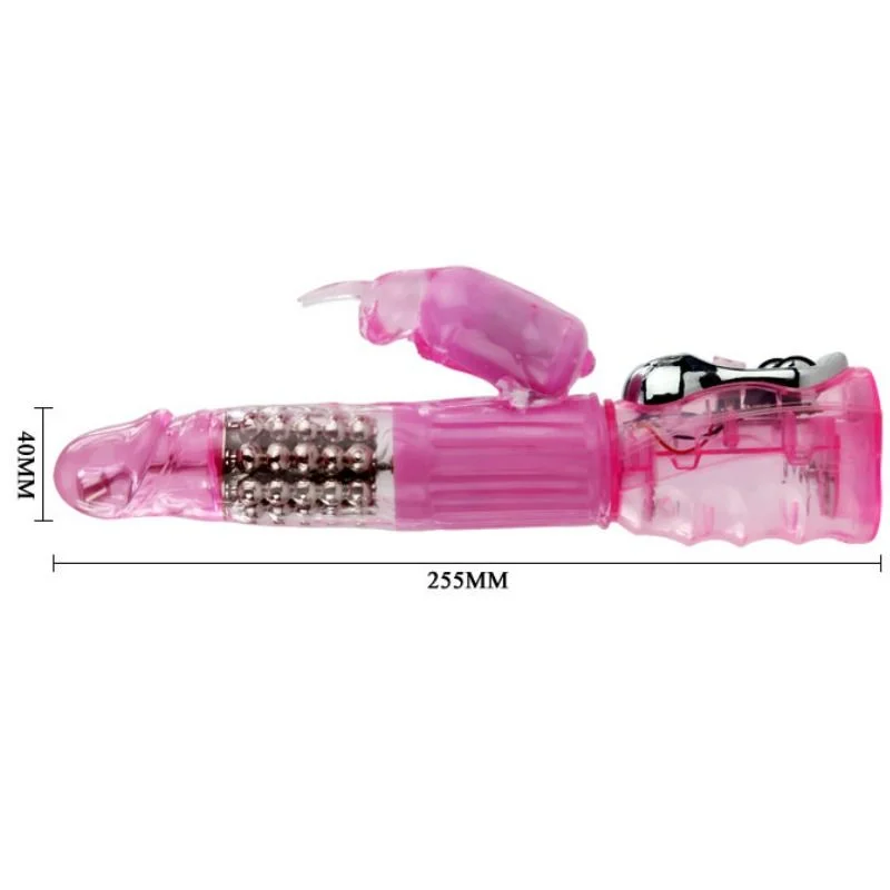 Rabbit Vibrator With Multiple Speeds & Rotation Modes - Pink product.details.thumbnail 4