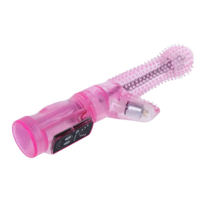 Intimate Lover Tease - Rabbit Vibrator With Clitoral Stimulator - Pink product.details.thumbnail 2