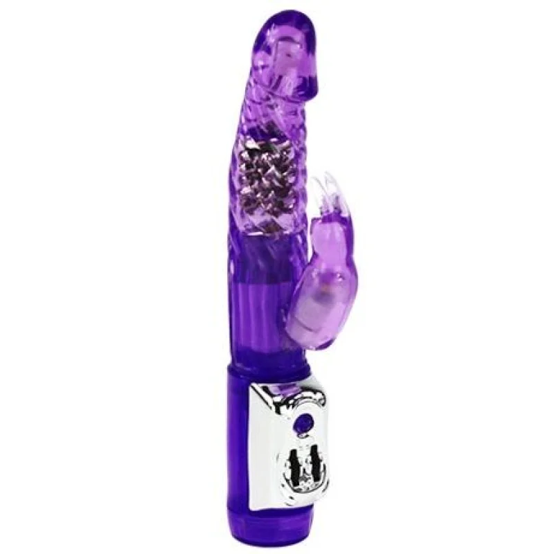 Persian Elite - Rotating Rabbit Vibrator With Metal Beads - Purple product.details.thumbnail 3