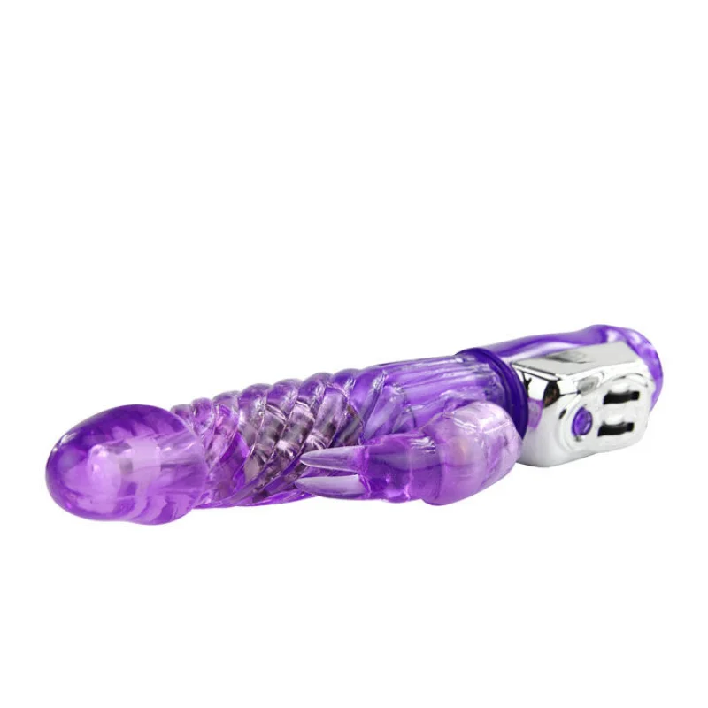Persian Elite - Rotating Rabbit Vibrator With Metal Beads - Purple product.details.thumbnail 4