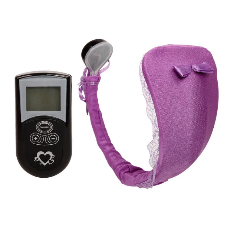 Vibrating Thong With Remote Control
