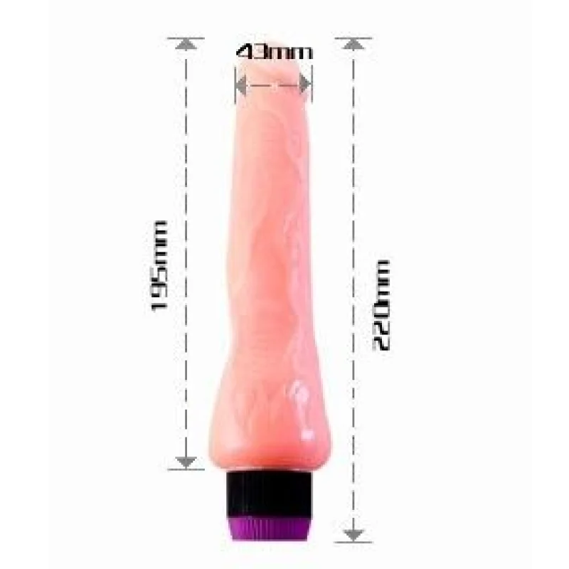 Realistic Penis Vibrator - 19 Cm product.details.thumbnail 2