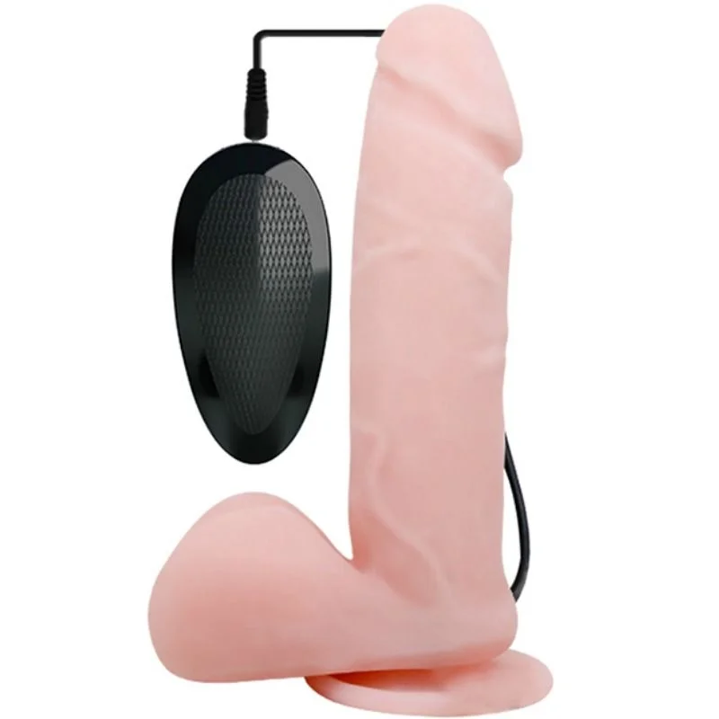Oliver - Realistic Vibrating Penis With Rotation - 19 Cm