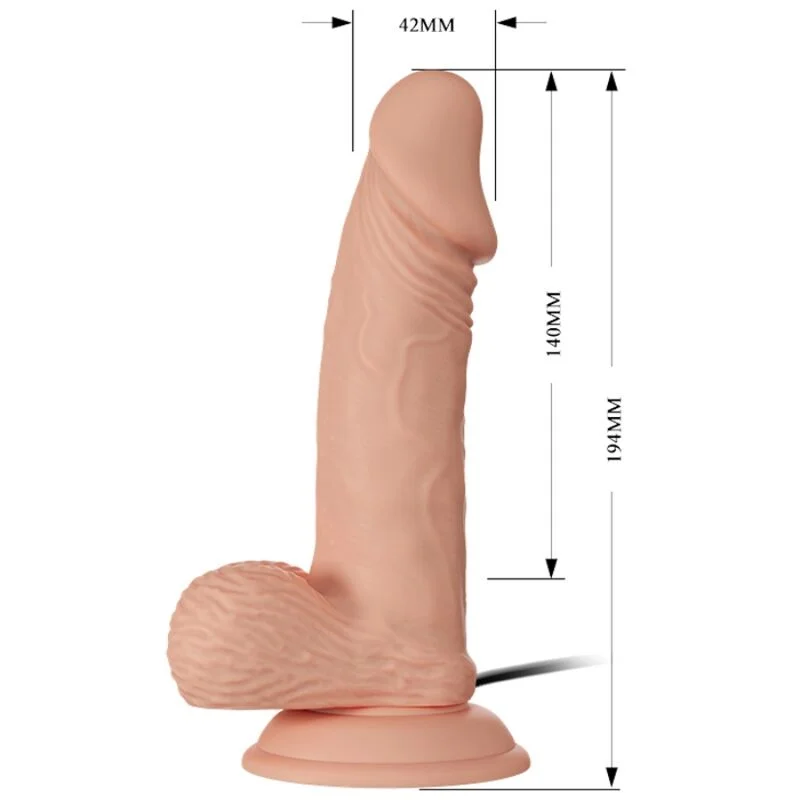 Zebulon - Realistic Vibrating Penis With Suction Cup - 19 Cm product.details.thumbnail 4
