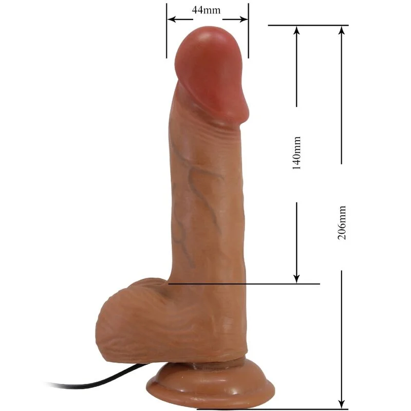 Catoblepas - Realistic Vibrating Penis With Suction Cup - 20 Cm - Latin product.details.thumbnail 4