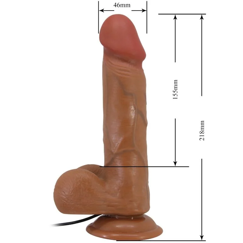 Bahamut - Realistic Vibrating Penis With Suction Cup - 22 Cm- Latin product.details.thumbnail 4