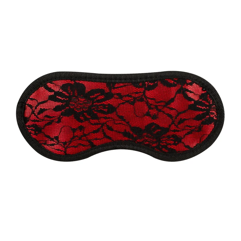 Bedroom Fantasies - Lace And Leather Look - Σετ Bondage με Δαντέλα και Δερματίνη - Κόκκινο product.details.thumbnail 3