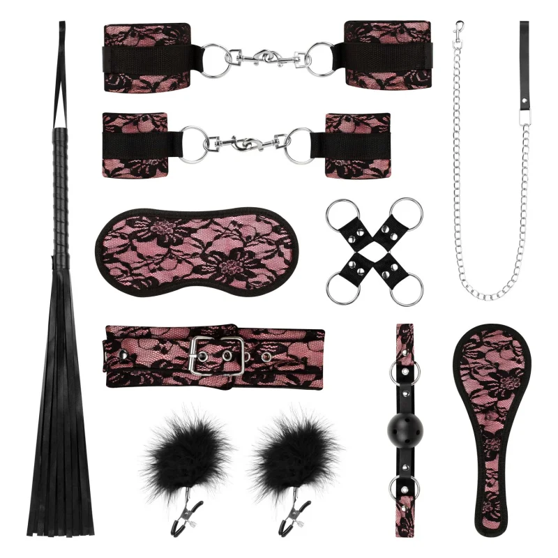 Bedroom Fantasies - Bound By Lace - Σετ Bondage με Δαντέλα - Ροζ product.details.thumbnail 2