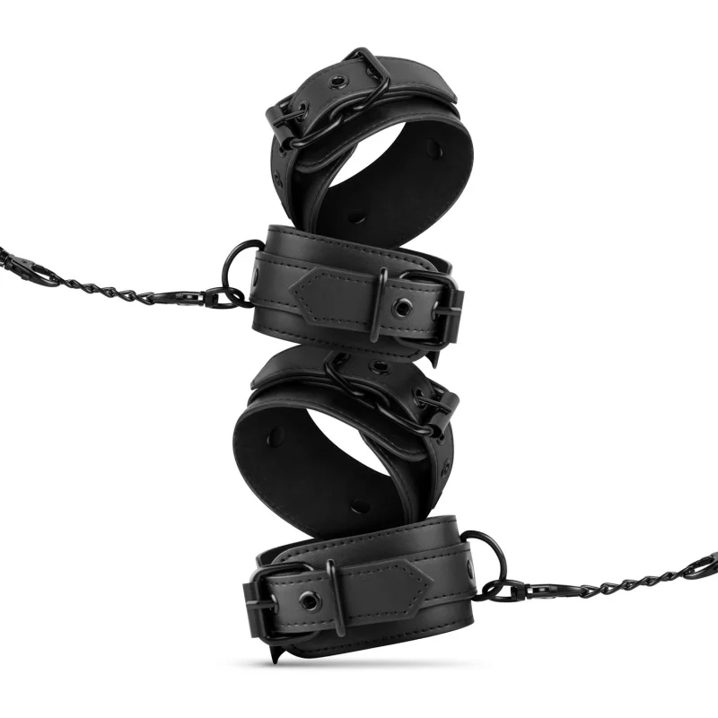 Bondage Set 5-piece - Bdsm Set With Cuffs, Blindfold, Flogger And Candles product.details.thumbnail 3
