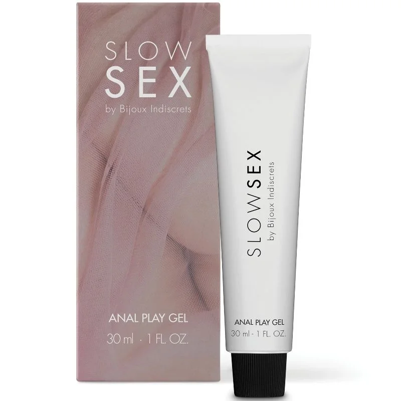 Slow Sex - Water-based Anal Play Gel With Coconut Aroma - 30 Ml - Bijoux Slow Sex Lubricants & Enhancers