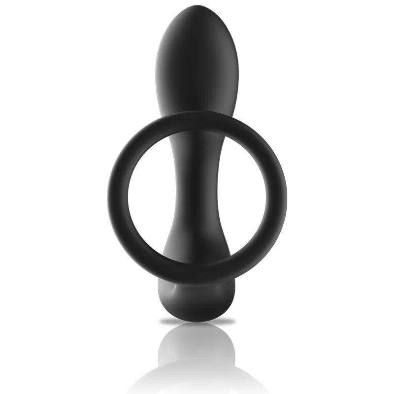 Remote Control Anal Massager – Rechargeable Silicone – Black product.details.thumbnail 2