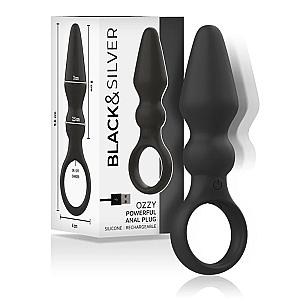 Ozzy - Πρωκτική Σφήνα Σιλικόνης με Ισχυρή Δόνηση