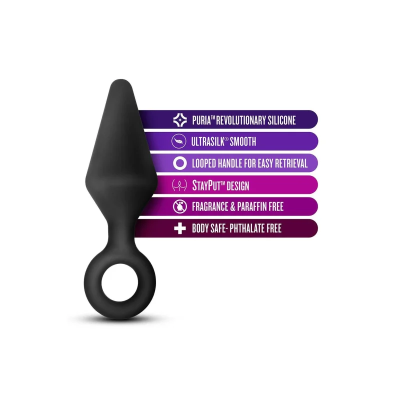 Anal Adventures Platinum Silicone Loop Plug Medium product.details.thumbnail 3