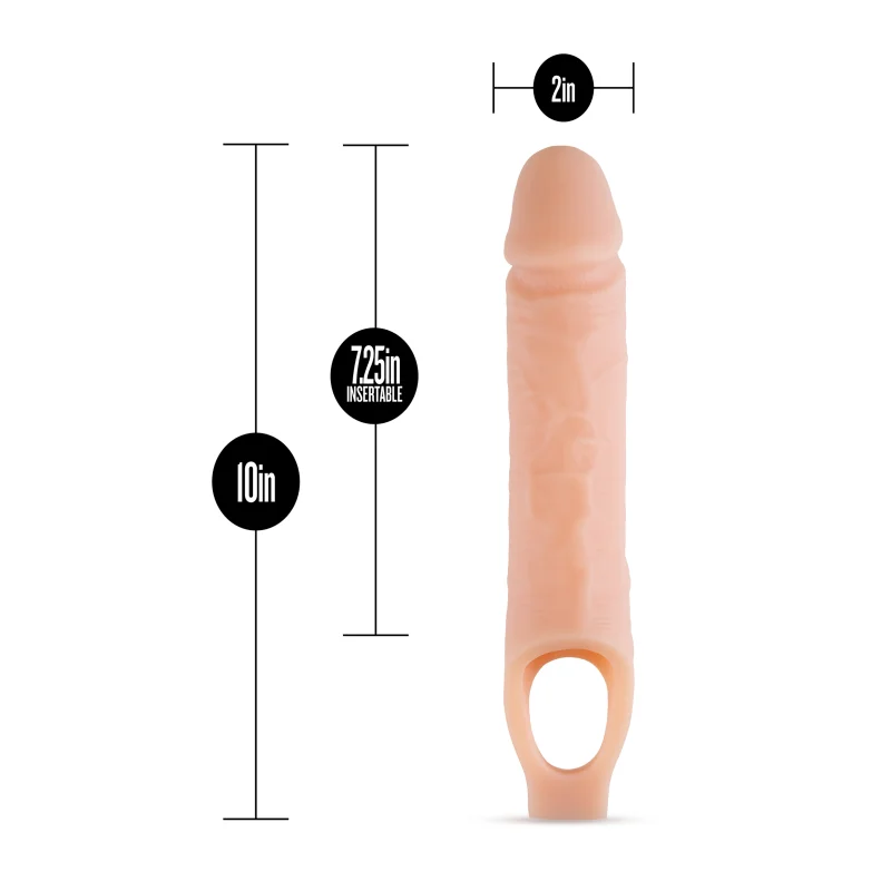 Silicone Cock Sheath Penis Extender - 25 Cm product.details.thumbnail 2