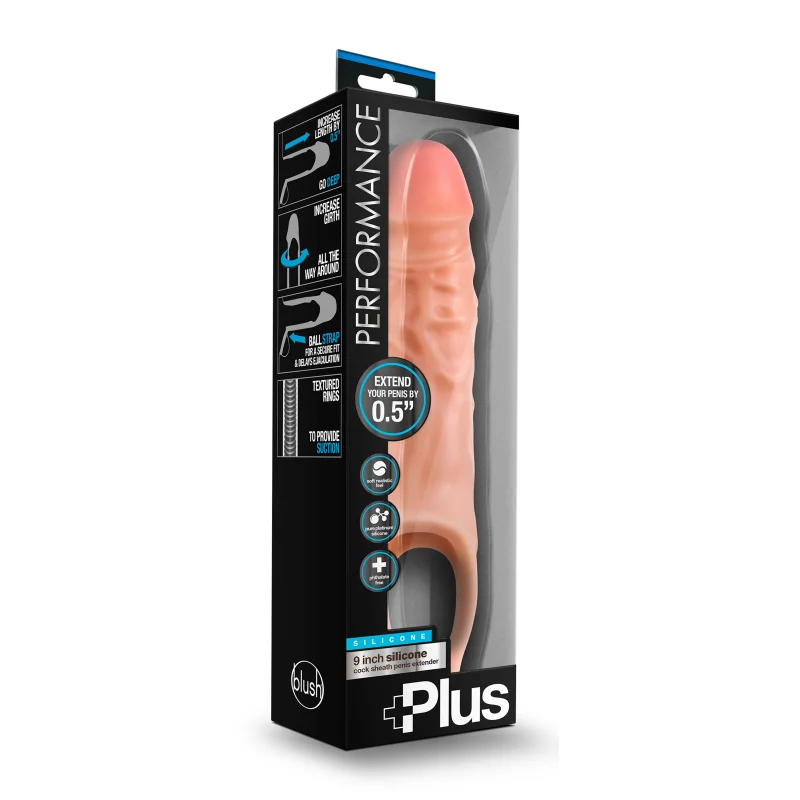 Προέκταση Πέους με Θήκη Σιλικόνης - 23 Cm product.details.thumbnail 3