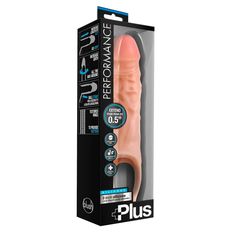 Προέκταση Πέους με Θήκη Σιλικόνης - 23 Cm product.details.thumbnail 4
