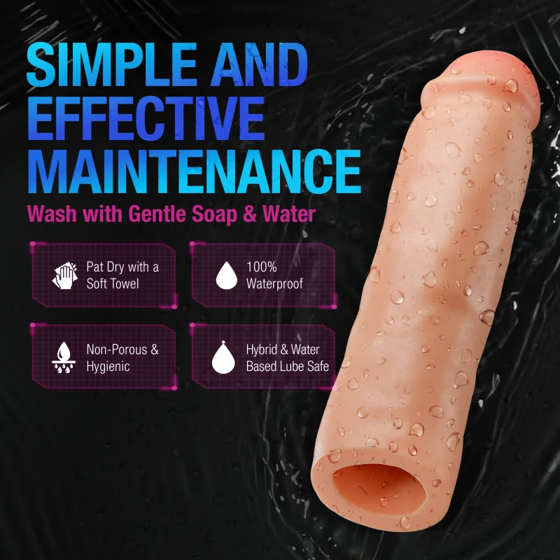Tenacity - Dual Density Silicone Penis Extender - 21 Cm product.details.thumbnail 4