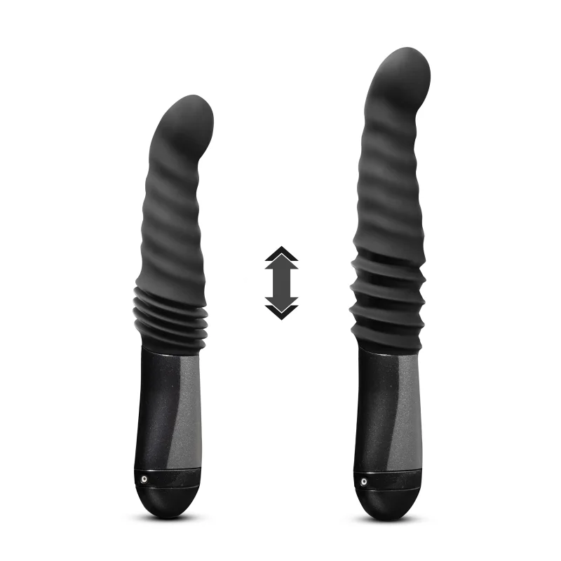 Lazarus - Thrusting G-spot & Prostate Stimulator - Black