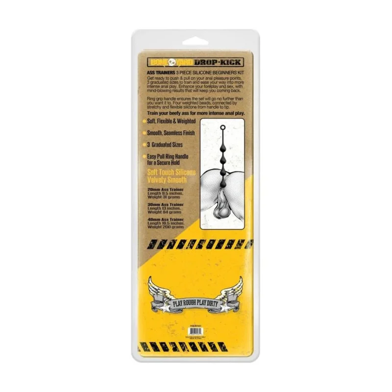 Drop-kick - Anal Beads Trainer Set - 3 Pc product.details.thumbnail 1