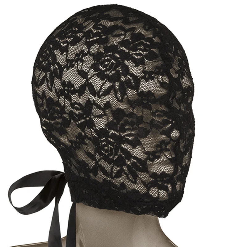 Scandal - Black Lace Balaclava With Bow product.details.thumbnail 1