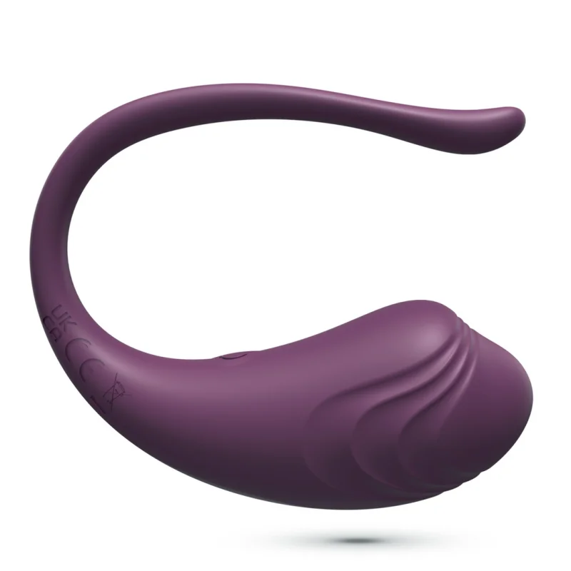 Tamago - Rechargeable Vibrating Egg With Remote Control - Purple product.details.thumbnail 4
