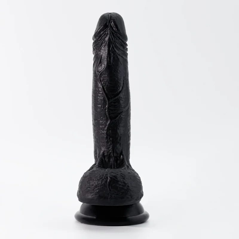 Inviktus - Liquid Silicone Realistic Dildo - 19 Cm - Black product.details.thumbnail 3