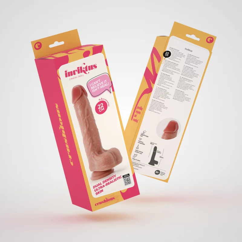 Inviktus - Liquid Silicone Thick Realistic Dildo - 22 Cm product.details.thumbnail 1