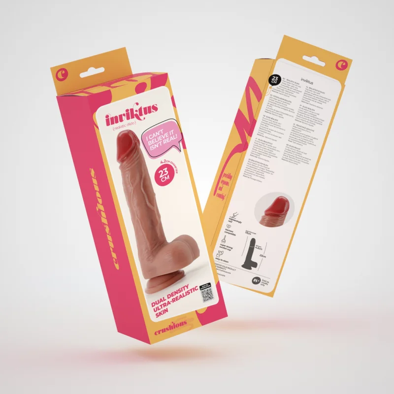 Inviktus - Liquid Silicone Realistic Dildo - 23 Cm product.details.thumbnail 1