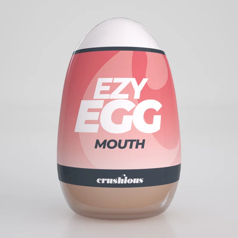 Ezy Eggs - Soft Textured Masturbation Egg - Red product.details.thumbnail 1