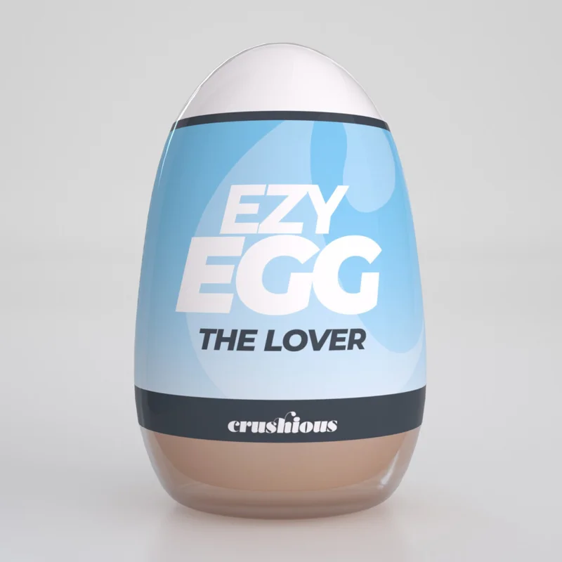 Ezy Eggs - Αυνανιστήρι Μαλακής Σιλικόνης σε μορφή Αυγού - Μπλέ product.details.thumbnail 1