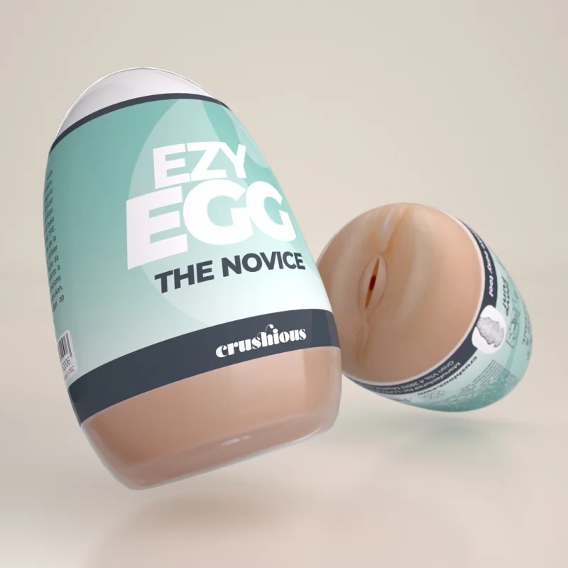 Ezy Egg - Αυνανιστήρι Μαλακής Σιλικόνης σε μορφή Αυγού - Τιρκουάζ - Crushious Ερωτικά Παιχνίδια