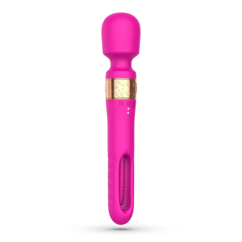 Big Ben - Dual Wand Massager - Διπλός Δονητής τύπου Wand με Flicking - Επαναφορτιζόμενος - Ροζ product.details.thumbnail 3